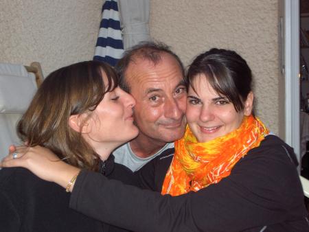 avec le p�re!